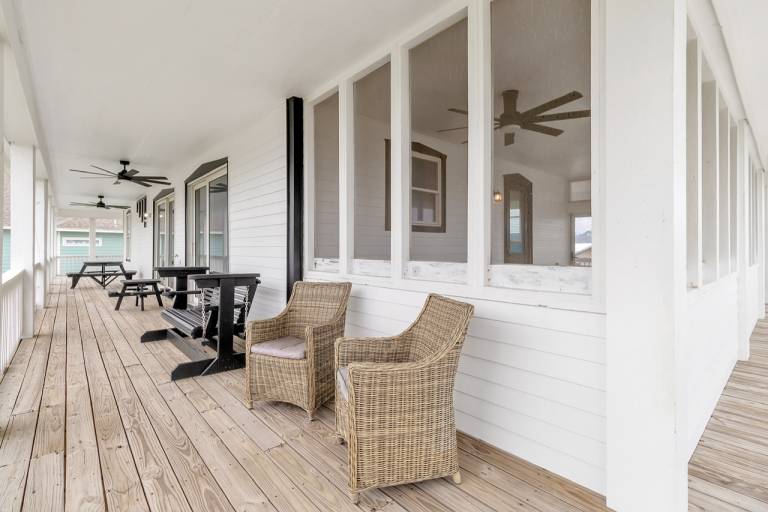 Vacation home with garden & grill | Beach view in Bolivar, TX