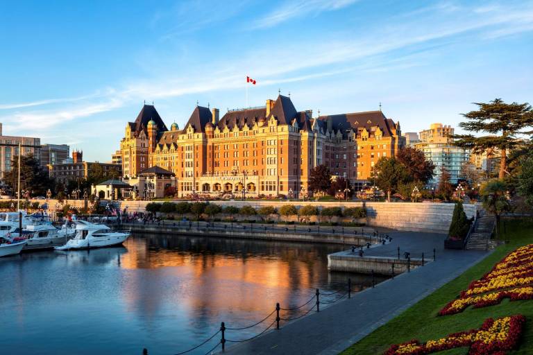 Fairmont Empress Hotel in Victoria, BC