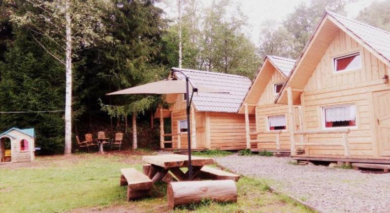 Lodge with yard, patio & barbeque in Szczawnica