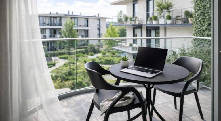 Serviced apartment with terrace & garden — photo 2