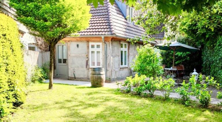 Holiday apartment with yard & patio in Lueneburg