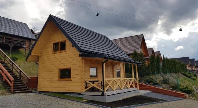 Domek w stylu alpejskim Bóbrka