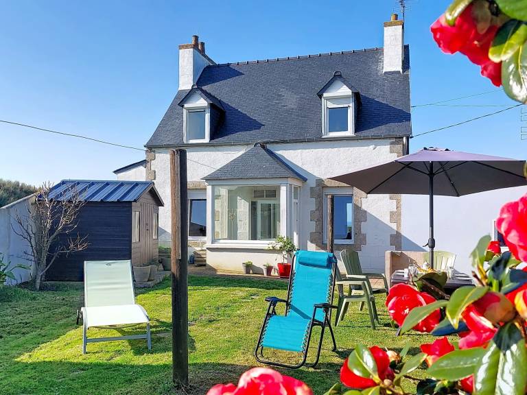 Ferienhaus mit Hund inPlouescat, Bretagne Bretagne f&uuml;r max. 4 Personen