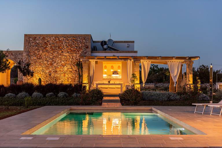 Ferienhaus in Salve, Lecce f&uuml;r max. 4 Personen
