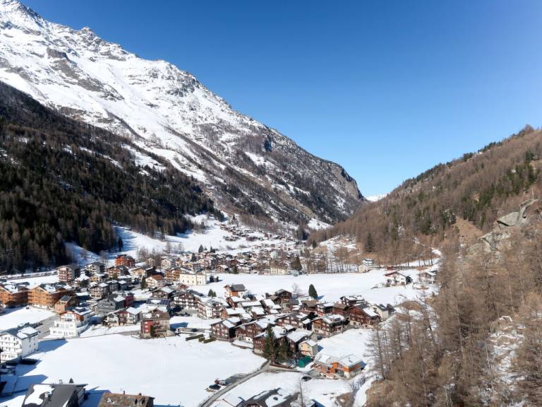 Ferienhaus in Saas-Fee, Wallis für max. 2 Gäste - Hunde willkommen