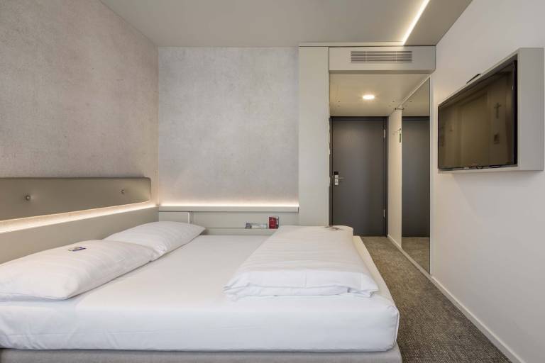 Economy Doppelzimmer Dusche WC