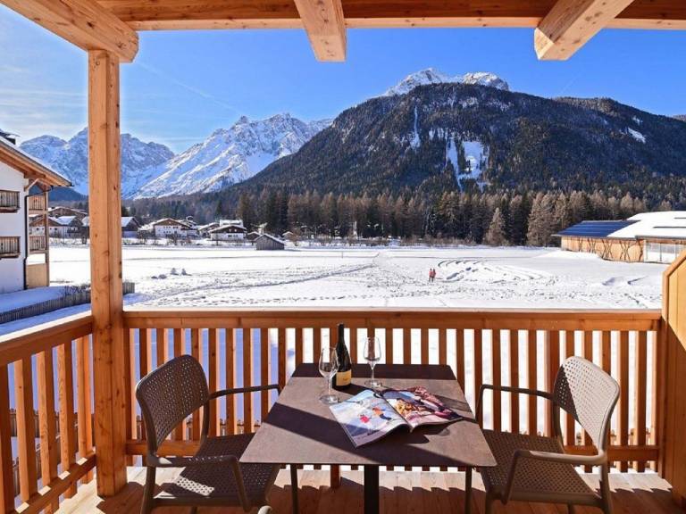 Ferienwohnung in Moos, Dolomiten für max. 4 Gäste