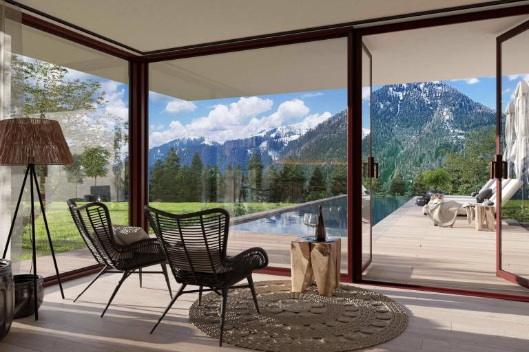 Pleasant apartment with pool, sauna & terrace | Mountain view | Pets are welcome — photo 5