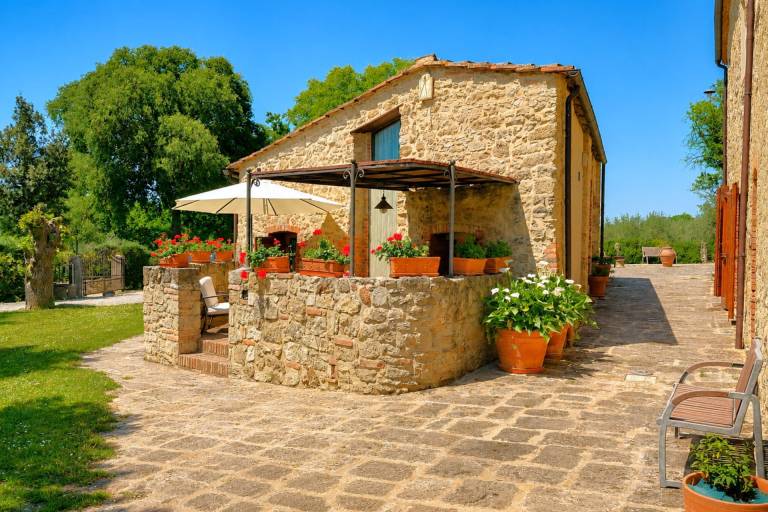 Ferienhaus in Asciano, Toskana für max. 4 Personen Ferienhaus in Asciano, Toskana für max. 4 Personen