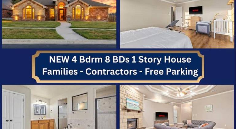 Vacation home for 10 persons in Killeen, TX