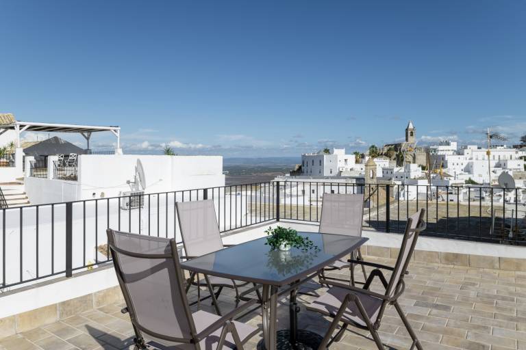 Apartment 'Casa Andres' with Mountain View, Private Terrace and Wi-Fi in Vejer de la Frontera