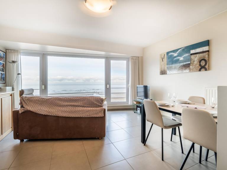 Pleasant apartment | Sea view | Next to the beach | Pet-friendly in De Panne