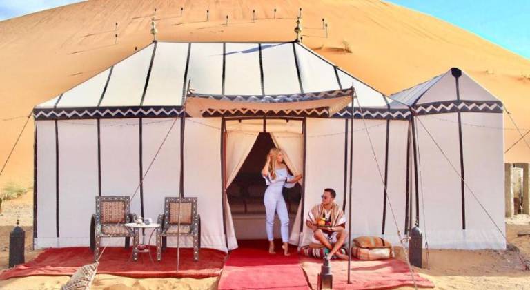 Pleasant tent with hot tub | Pets allowed — photo 3