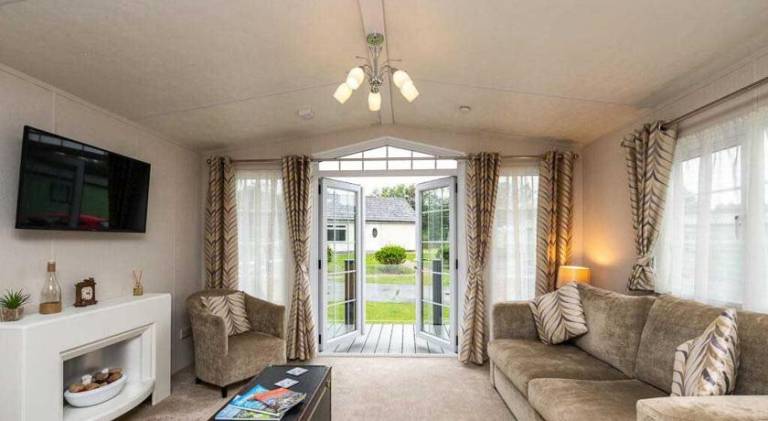 Lodge with terrace | Pets are welcome in Carnforth