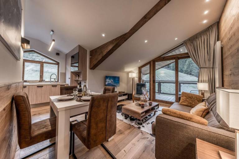 Children-friendly rental apartment with patio | Mountain view | Ski nearby | Dogs allowed — photo 2