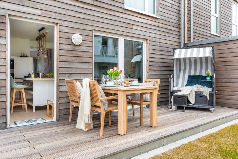 Hafenlounge - Ground Floor, Fireplace, Terrace, Beach Chair, Grill, Sauna — photo 4