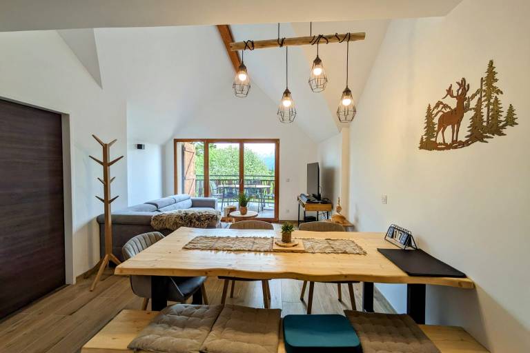 Ferienwohnung in Les Déserts, La Féclaz f&uuml;r max. 6 Personen