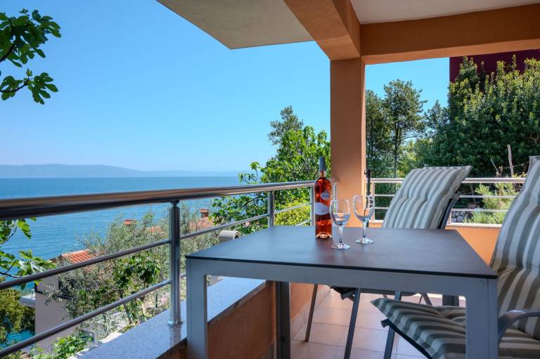 Apartment for 2 guests with ocean view