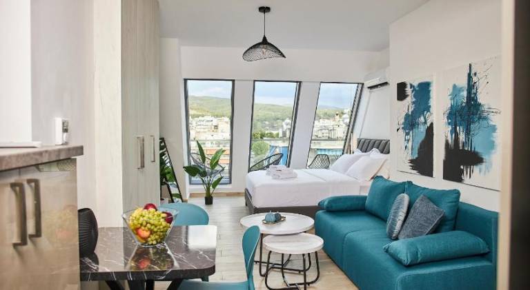 Rental apartment with patio in Thessaloniki