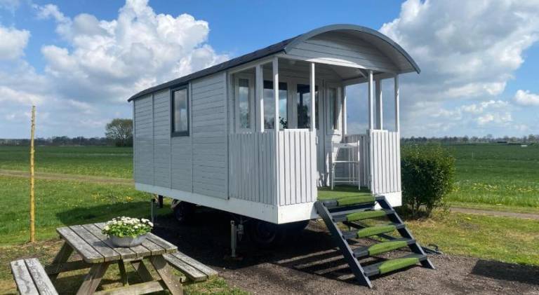 Pipowagen op Camperplaats Vechtdal