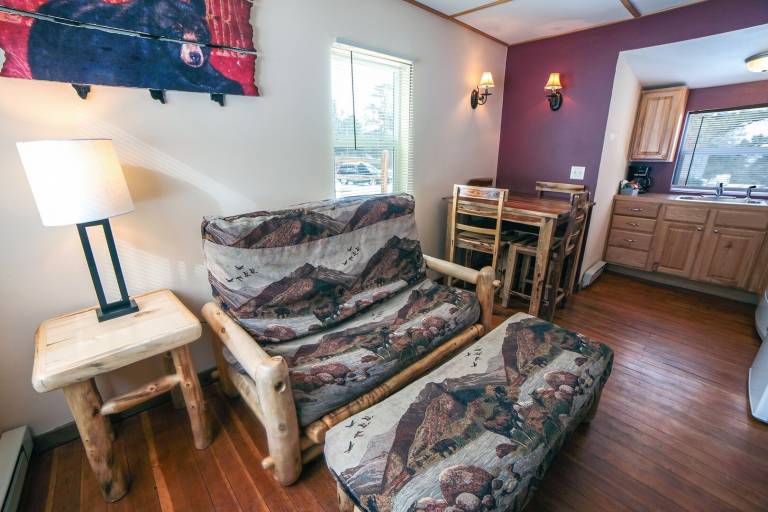 Cabin with patio — photo 3
