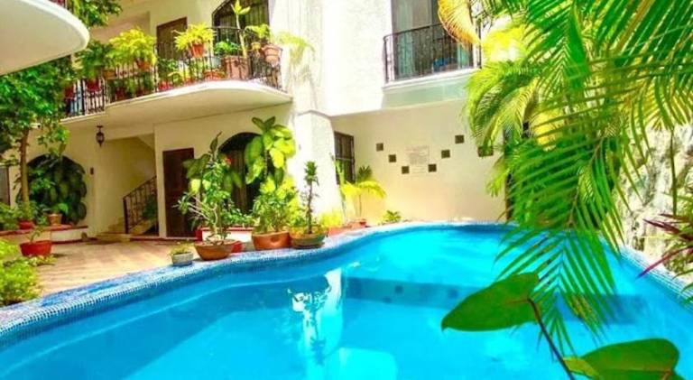 Holiday apartment with garden, pool & patio | Beach nearby | Dogs allowed in Playa del Carmen