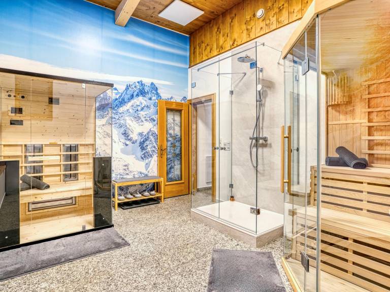 Traumhaftes Apartment mit Sauna 82m zum Skibus