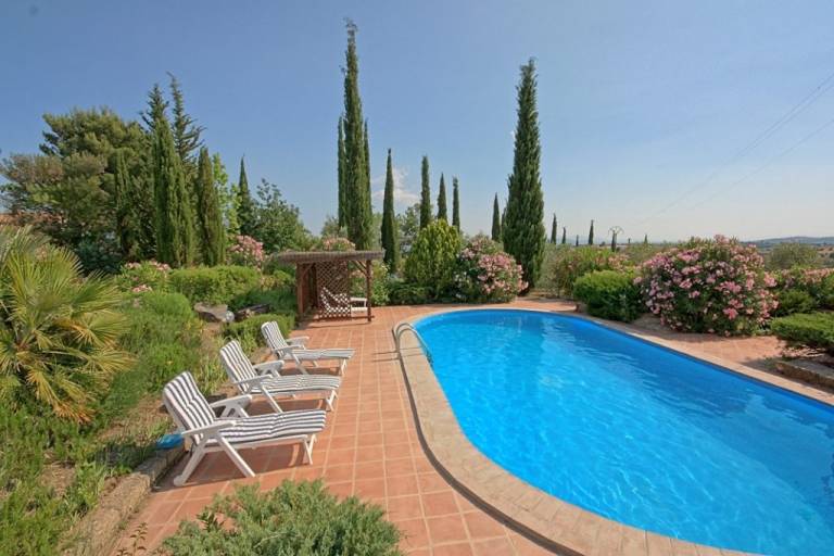 Villa with pool & yard — photo 2