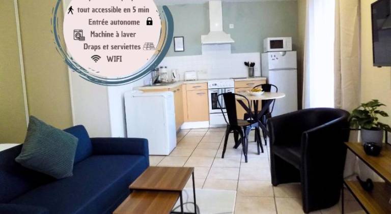 Apartment with 1 room for 2 persons in Montlucon
