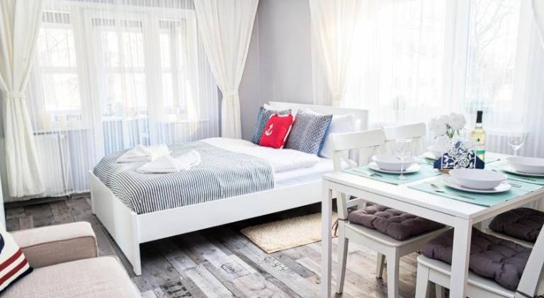 Holiday apartment with barbeque in Miedzyzdroje