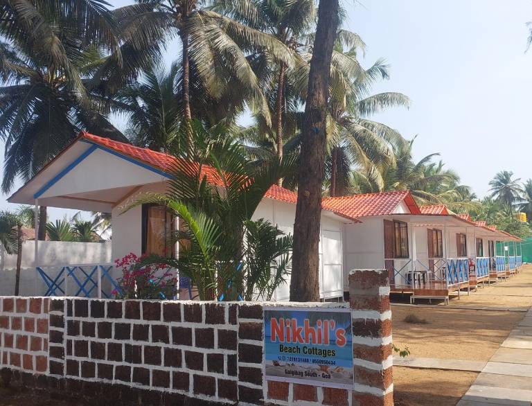 Nikhil's Beach Cottages in Canacona