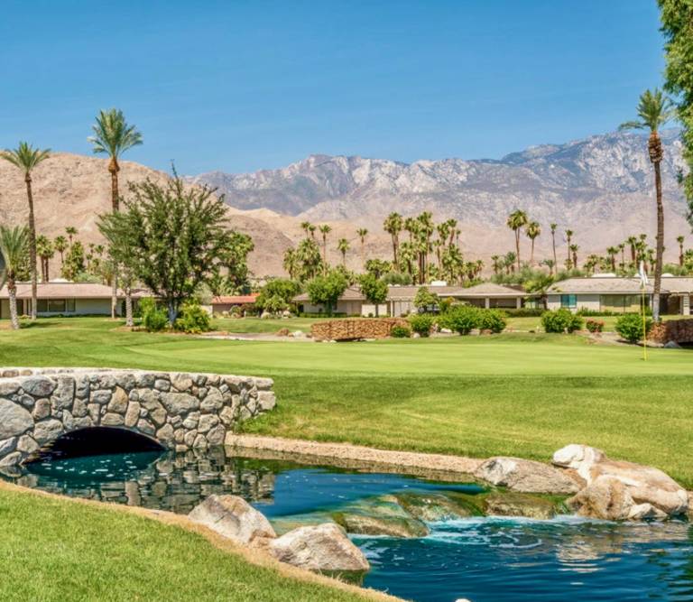 Family-oriented lovely condo with BBQ, yard & pool | Mountain view | Perfect for remote work | Pets allowed in Rancho Mirage, CA