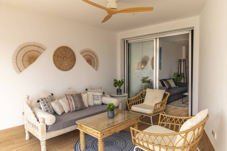 Beautiful rental apartment with pool, terrace & garden | Golf view | Next to the beach | Pets allowed — photo 3