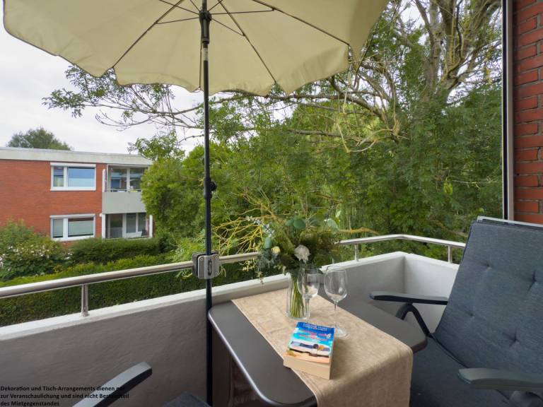 Moderne 2ZKB 40qm Balkon