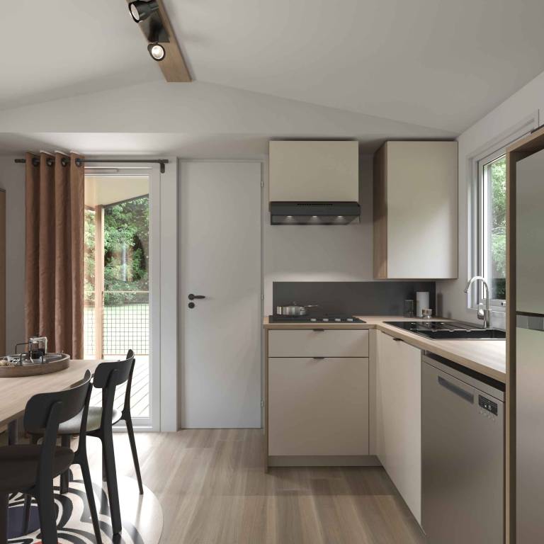 Mobil-home Select TV LV Clim Plancha - 2 chambres (4 adultes 1 enfant-10 ans) — photo 3