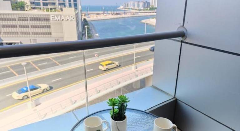 Stylish 1 BR with sea view - Sunset view in Abu Dhabi