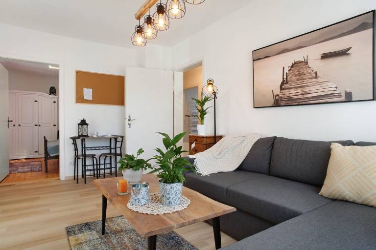 Dog-Friendly Apartment Haus Rosi with Shared Garden & Wi-Fi in Friedrichshafen
