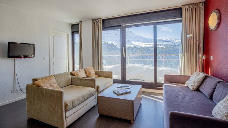 Ferienwohnung mit Hund in Flaine,  f&uuml;r max. 8 Personen