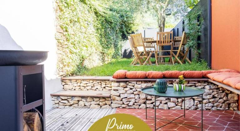 Apartment with terrace, garden & BBQ in La Rochelle