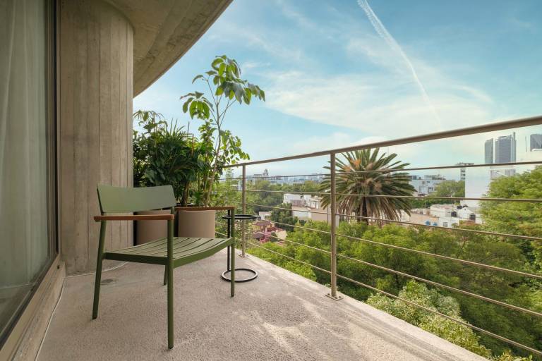 King Loft with Balcony Parque Mexico Views — photo 3