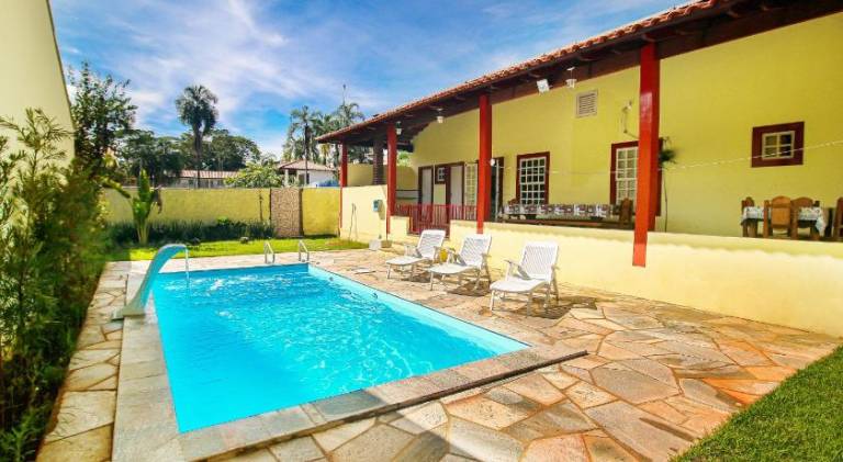 Vacation home with pool in Pirenópolis