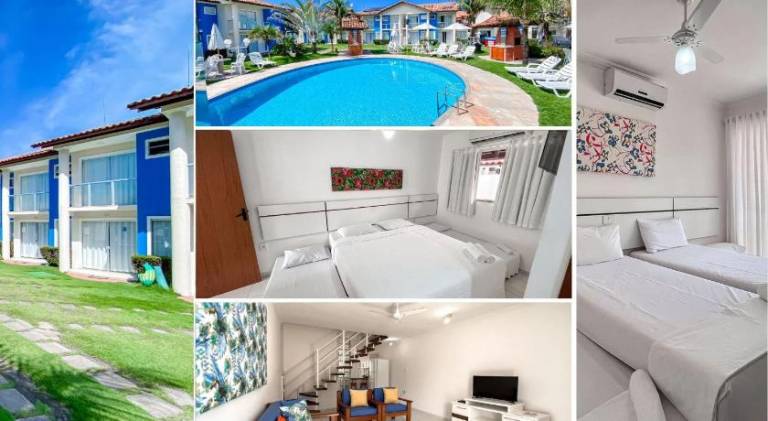 Vacation home with barbeque, pool & sauna | Pets are welcome in Porto Seguro