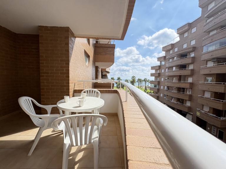 Holiday apartment with patio, yard & pool | Sea view — photo 4