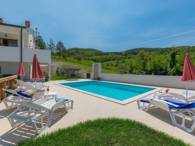 Ferienhaus in Brkač, Motovun f&uuml;r max. 6 Personen