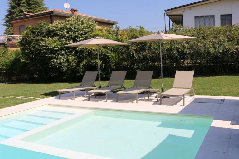 Ferienhaus mit Hund in Mattarana, Peschiera del Garda fuer max. 4 Personen