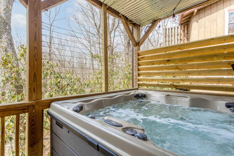 Cabin with barbecue & jacuzzi | Mountain view in Boone, NC