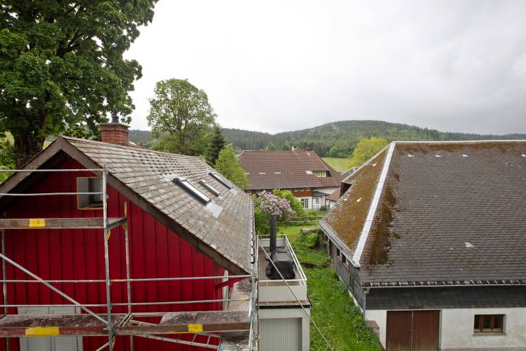 Room 'Doppelzimmer 3' with Mountain View, Balcony and Wi-Fi in Loerrach