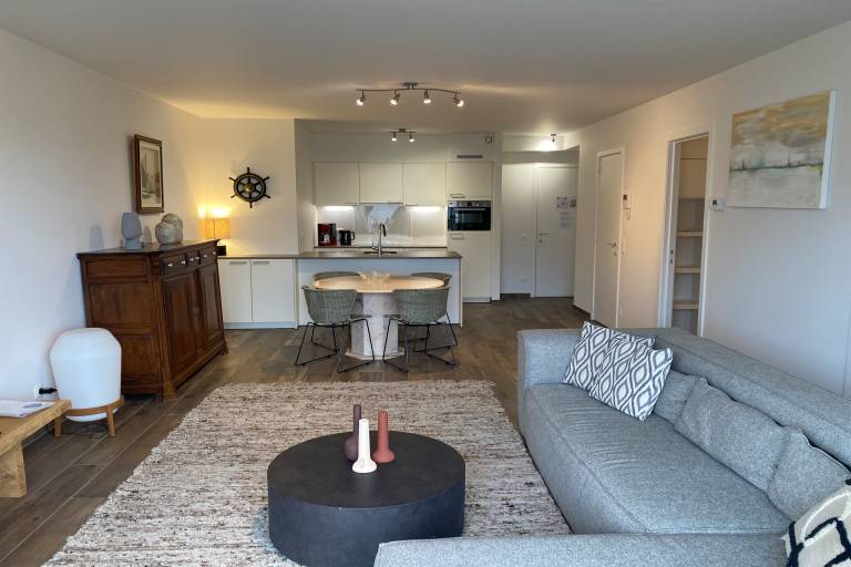 Apartment with patio in Nieuwpoort