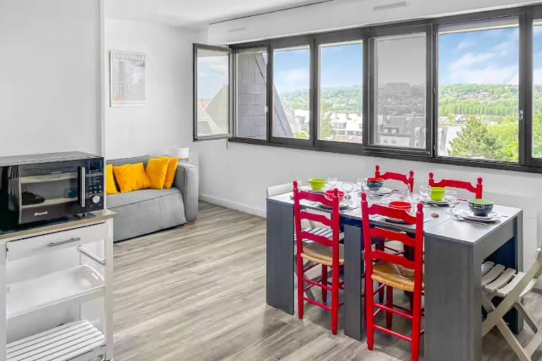 Apartment with pool in Lisieux
