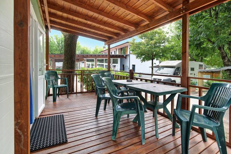 Holiday apartment with terrace, garden & pool | Garden view — photo 3